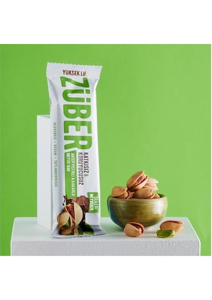 Züber Antep Fıstıklı, Kakaolu Meyveli Bar (12 x 40GR) modelleri