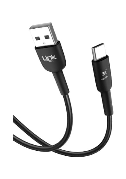 K602 Safe USB - Type-C 3A ve Şarj Kablosu 1mt Siyah fiyatları