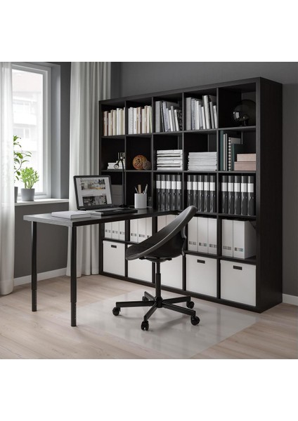 Kitaplıklı çalışma masası, venge-siyah fiyatları