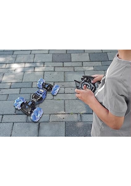 Extreme Crosslander, Off-Road Uzaktan Kumandalı Araba, 12 Km/saate Kadar, Işık Efektleri, Uzaktan ve Hareket Kontrol Bileziği Dahil, Müzik, Şarj Edilebilir, RC50 indirimleri