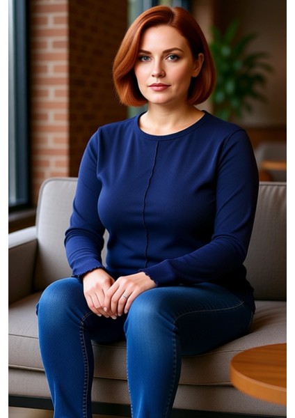 Stil Kadın Fitilli Bluz Crop Örme Fitted Kalıp Büyük Beden fırsatları