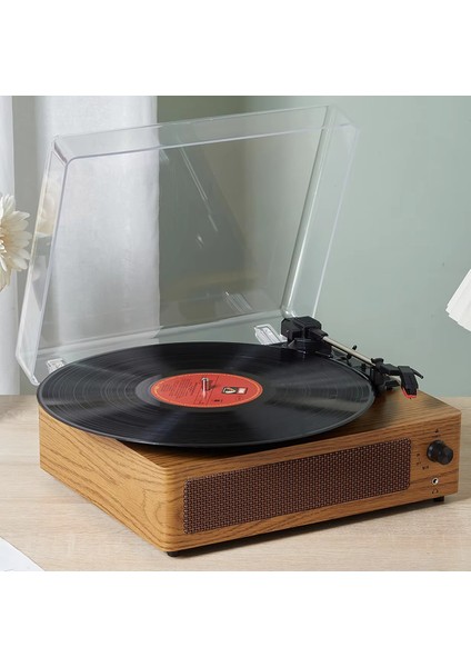 Bluetoothlu Retro Plak Çalar Pikap 33 45 78 Plaklar Uyumlu modelleri