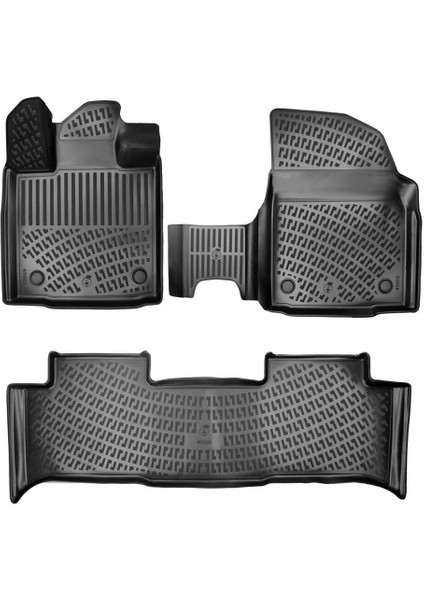 Togg T10F 3D Havuzlu Siyah Oto Paspas 2025 ve Üzeri