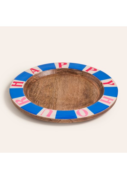 Lakrı Mango Ağacı Supla 32X32X3 cm Mavi