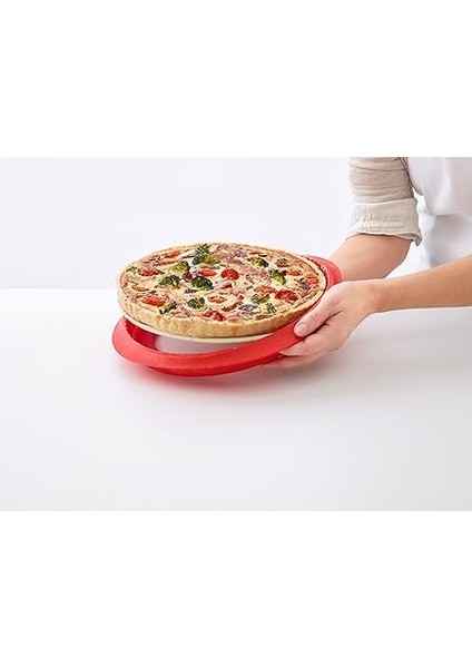 Kırmızı Silikon Tart Kalıbı 28 cm fırsatları