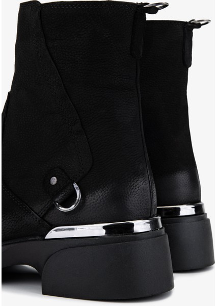 Kadın Hakiki Deri Siyah Nubuk Casual Bot 599 30048 Bn Bot SK25-26 Sıyah Nubuk fırsatları