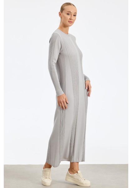 21638 Fitil Detaylı Rayon Elbise fiyatları