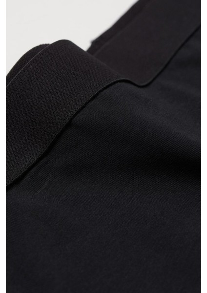 Erkek Siyah Düz Likralı Boxer Şort 5’li Paket modelleri