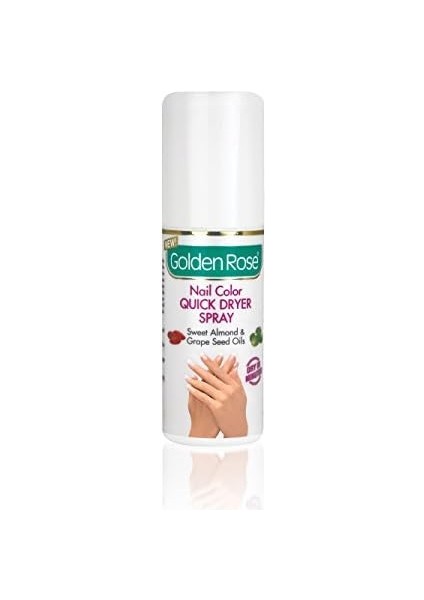 Golden Rose Nail Color Quick Dryer Spray 1 Paket