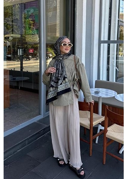 Ebrar'ın Tercihi Bohemian Siyah Comfy Ipek Şal fiyatları