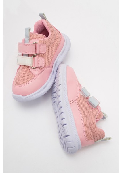 Unisex Çocuk Pembe Günlük İlk Adım Spor Ayakkabı