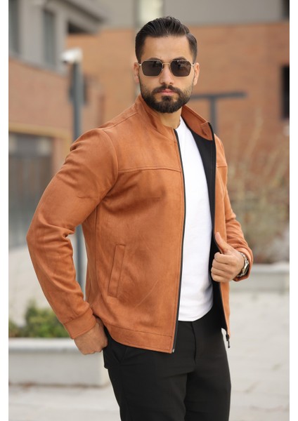 Basic Baharlık Süet Ceket - Sade ve Şık Stil
