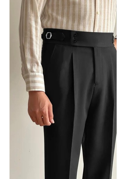 Yeni Sezon Premium Pileli Basic Likralı Duble Paça Kumaş Pantolon fırsatları