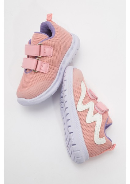Unisex Çocuk Pembe Günlük Spor Ayakkabı