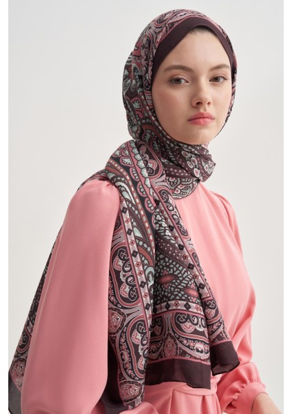 Olea Bordo Nilla Pamuklu Şal fırsatları