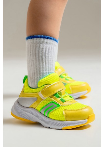 Erkek Çocuk Sarı Günlük Spor Ayakkabı
