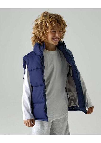 Şişme Yelek, Su Geçirmez Kumaşlı, Oversize Orjinal Kalıp, Lacivert Renk fiyatları