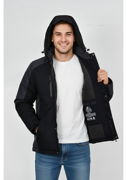 Erkek Kapüşonlu Spor Mont Regular Fit 3016 BGL-ST04904 fırsatları