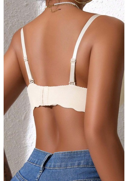 Dikişsiz Balensiz Hafif Destekli Kalp Detay Lazer Kesim Izbırakmaz Görünmez Sütyen modelleri