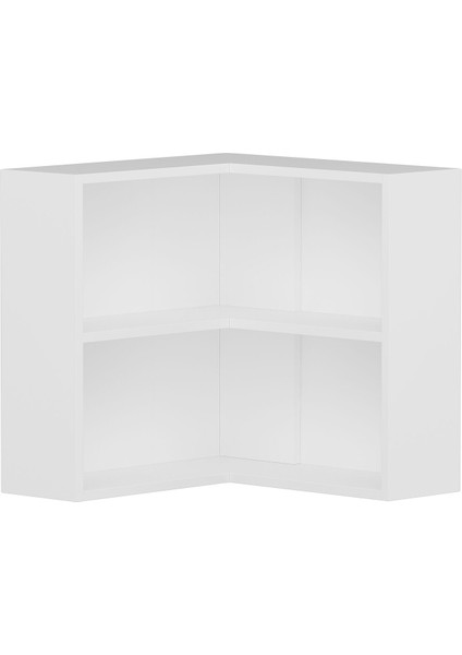 Adel 1 Raflı Köşe Kitaplık - Beyaz indirimleri