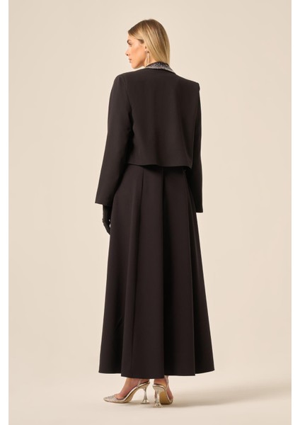 Kadın Ceket Elbise Takım Siyah 31210 indirimleri