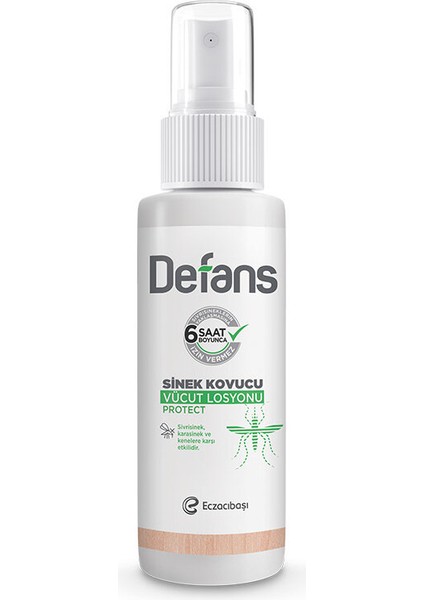 Defans Protect Sinek Kovucu Vücut Losyonu 50 ml fiyatları