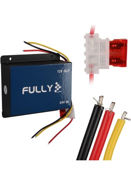 2412 24V/12V Dc-Dc 30 Amper Oto Akü Voltaj Konvertör Oto-Kamyon-Tır Uyumlu fiyatları