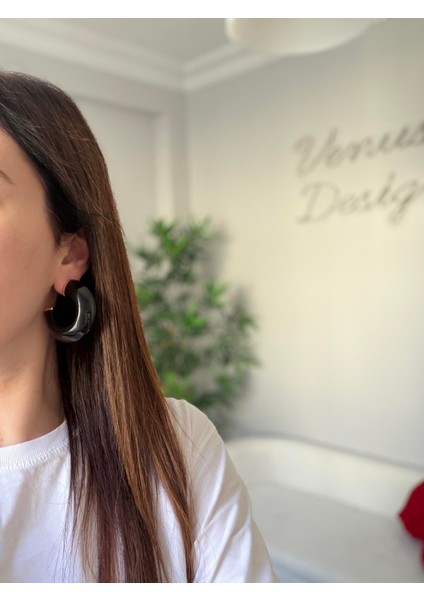 Çelik Renkli Halka Küpe fiyatları