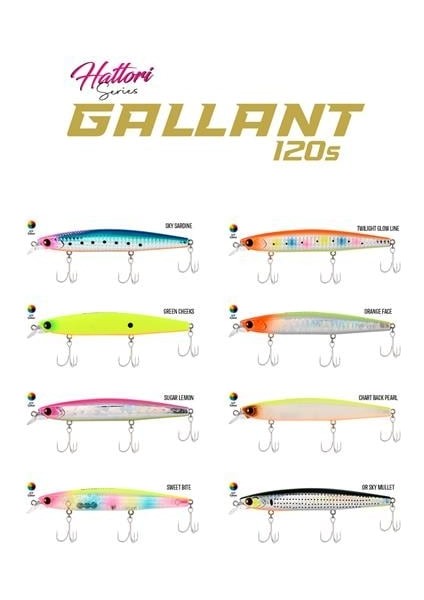 Gallant 120S 21GR 120MM Sinking Maket Balık