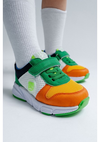 Erkek Çocuk Turuncu Günlük Spor Ayakkabı
