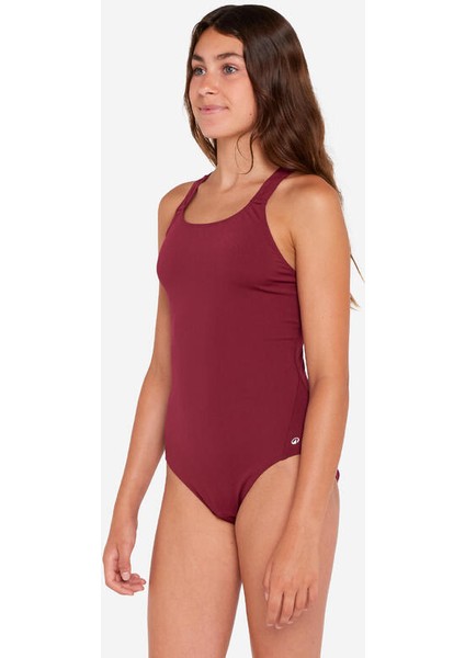 Çocuk V Kesim Sırt Detaylı Mayo - Mor - 100 VERA - 149-159cm 12-13 YAŞ fiyatları