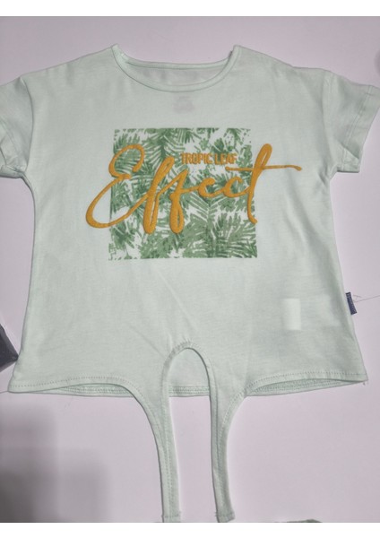 Kız Çocuk Pantolon Tişört Takım %100 Pamuk Nefes Alan Rahat Tarz Tasarım Cepli