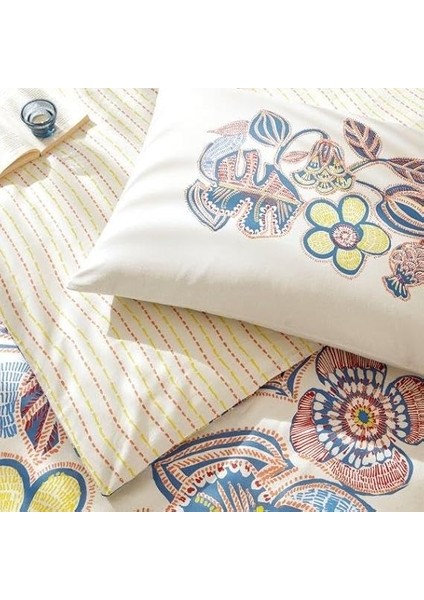 Cecılıa Nevresim Takımı Turkuaz Çift Kişilik fiyatları