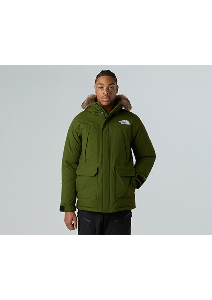 M Mcmurdo Parka Erkek Outdoor Montu NF0A5GJFBRI1 Yeşil modelleri