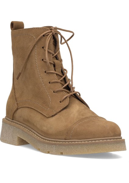 Elit Zorivelle Kadın Hakiki Nubuk Deri Klasik Bot Taba fiyatları