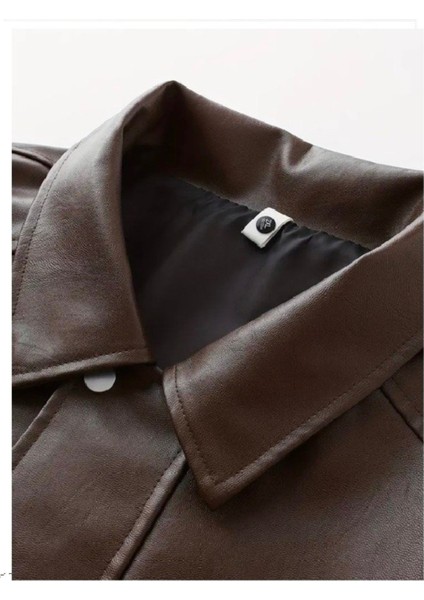 Erkek Salaş Oversize Trend Deri Ceket fiyatları