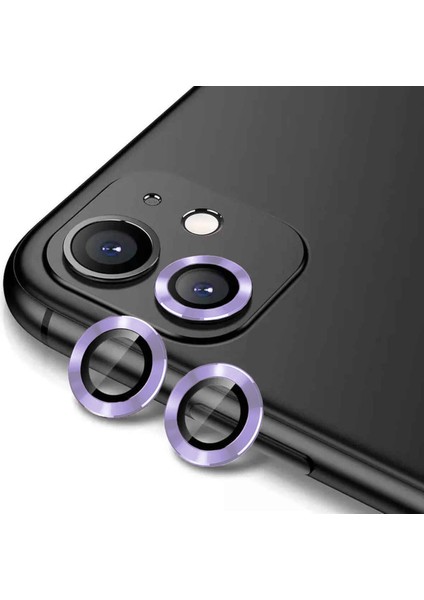 iPhone 12 Uyumlu Mrsa Cl-12 Premium Safir Parmak Izi Bırakmayan Anti-Reflective Kamera Lens Kor