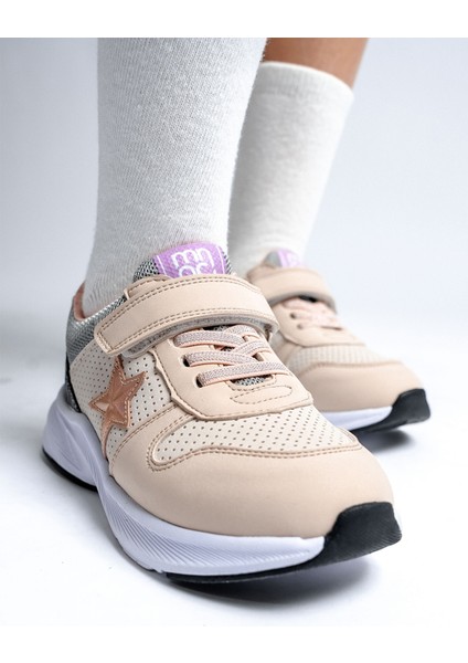 Kız Çocuk Bej Spor Ayakkabı