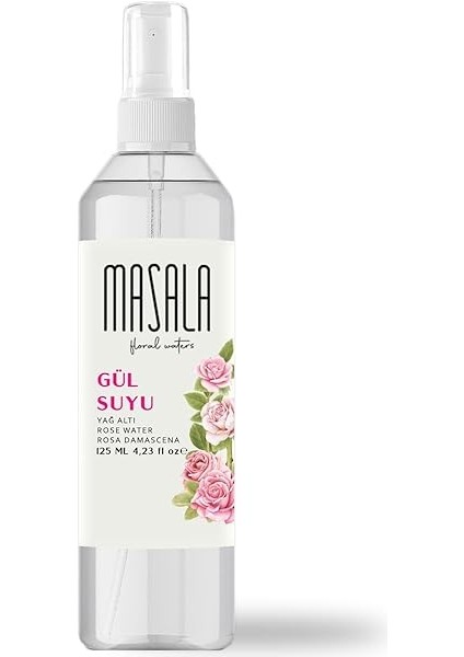Saf Gül Suyu 125 ML%100 Doğal Yağlı Hidrosol - Tonik Rose Floral Water Hydrosol Tonic modelleri