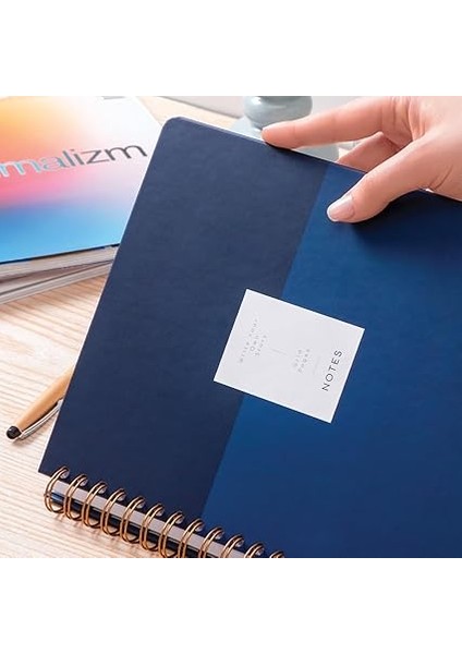 20X28 Spiralli Sert Kapak Lastikli Kareli Not Defteri Lacivert fırsatları