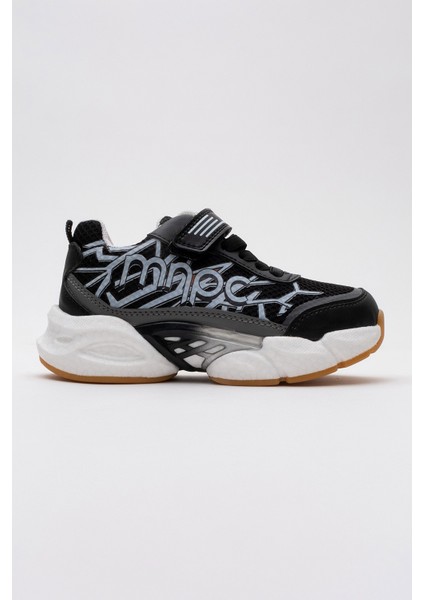 Erkek Çocuk Siyah Günlük Spor Ayakkabı