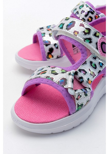 Kız Çocuk Pembe Anatomik Hafif Spor Sandalet