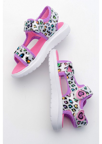 Kız Çocuk Pembe Anatomik Hafif Spor Sandalet