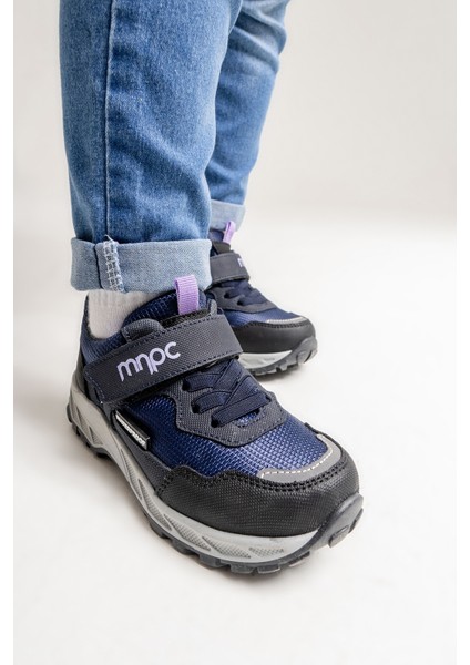 Kız Çocuk Lacivert Su Geçirmez Anatomik Ayakkabı