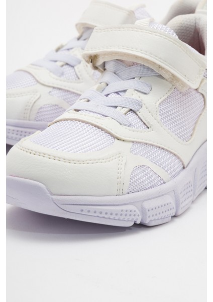 Erkek Çocuk Beyaz Günlük Spor Ayakkabı