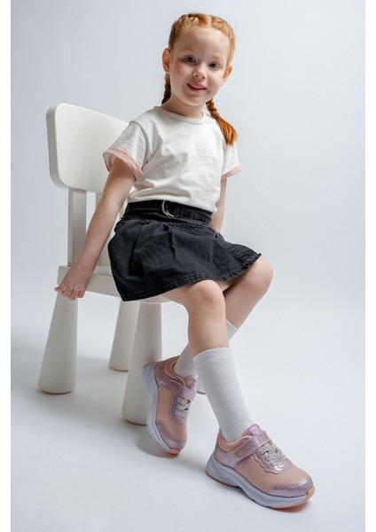 Kız Çocuk Pembe Günlük Spor Ayakkabı