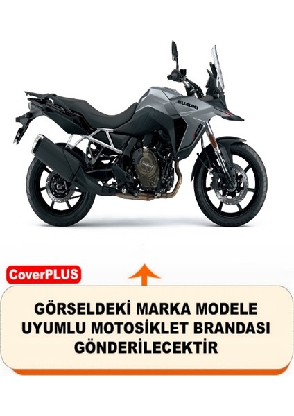 Suzuki V-Strom 800 De Branda (Arka Çanta Uyumlu) Motosiket Brandası (Gri Renk) Motor Örtüsü Çadır Su Geçirmez Motosiklet Kılıfı Motor Brandası fiyatları
