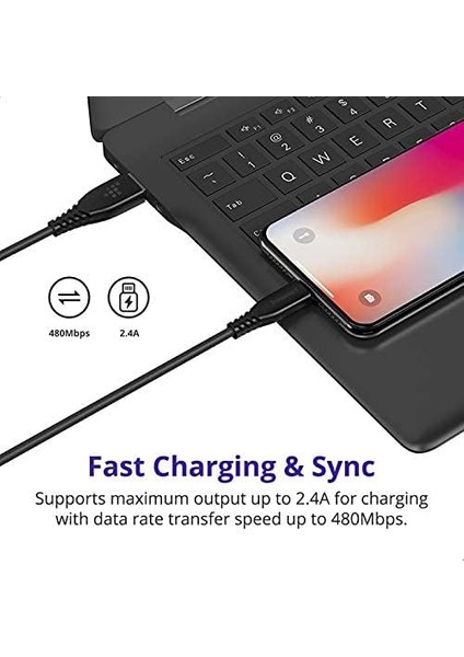 LAC02 Mfi Şarj ve Kablosu, 1.2 Metre modelleri