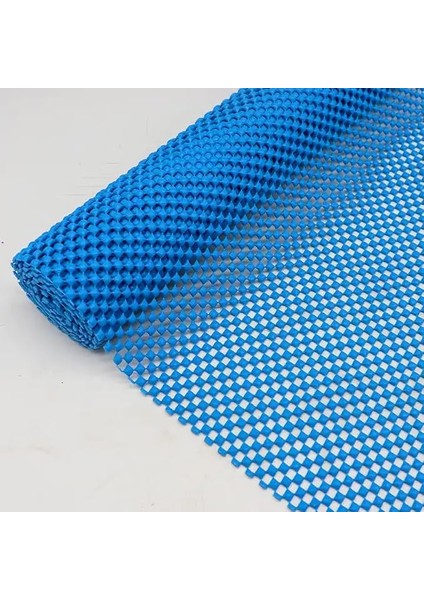 Halı Kaydırmaz Lateks, Kaydırmaz Mat, Halı ve Kilimler Için Kaydırmaz Halı Matı (38X92 Cm) Farklı Renk Seçenekleriyle (Açık Mavi)