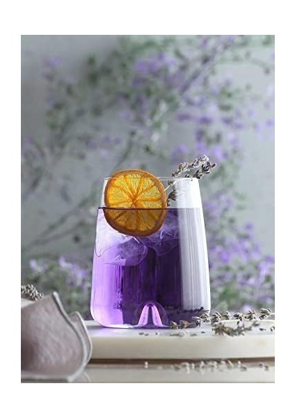 Su ve Alkollü Içecekler Için 6 Set, 360 ml Düz Cam, Bulaşık Makinesinde Yıkanabilir fiyatları